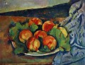 Dish of Peaches Paul Cezanne Impressionism still life